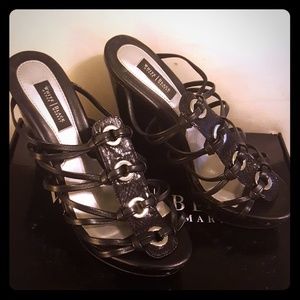 White house black Market wedge shoes